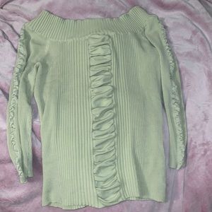Women’s vintage sweater green